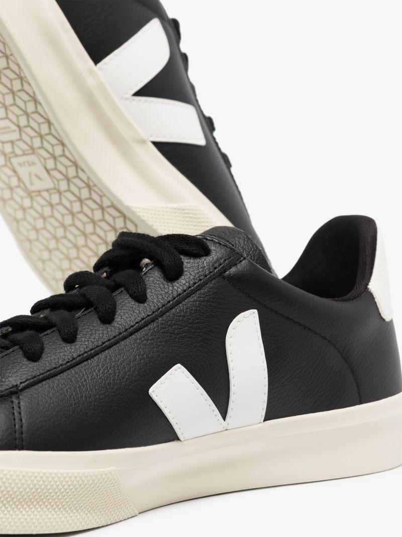 Black Campo Leather Sneakers