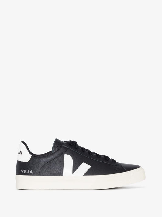 Black Campo Leather Sneakers