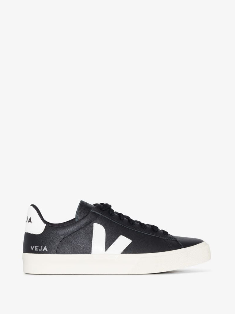 Black Campo Leather Sneakers