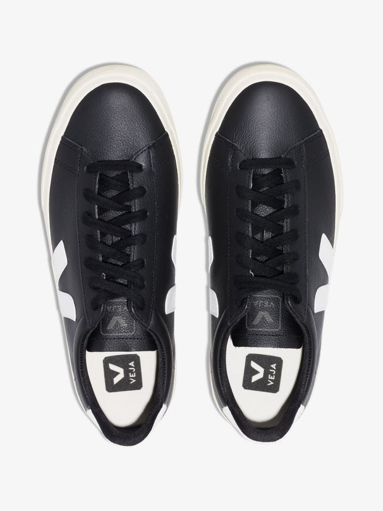 Black Campo Leather Sneakers