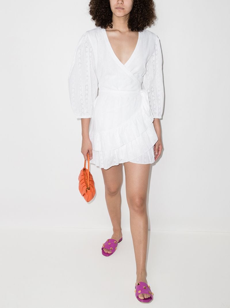 Aliyah V-neck Wrap Dress
