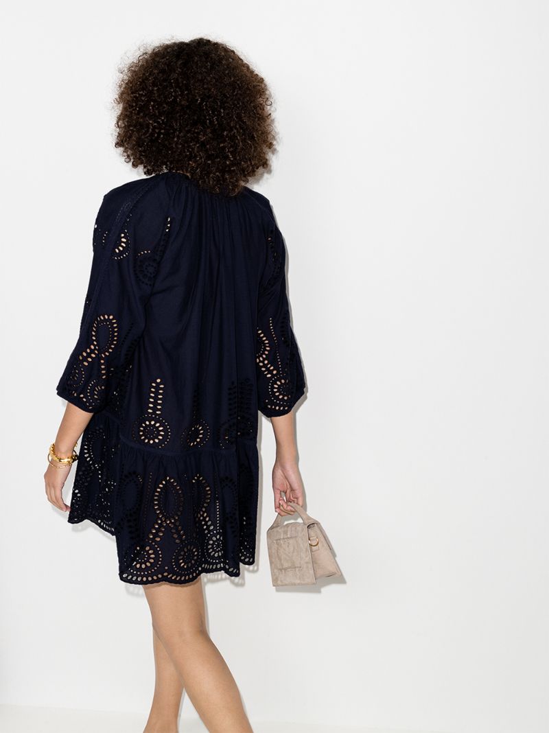 Ashley Broderie Anglaise Mini Dress