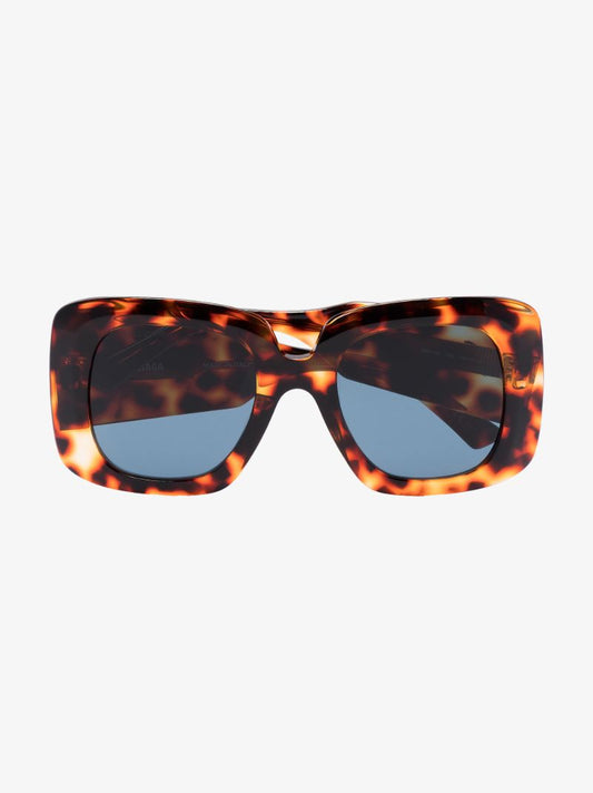 Brown Blow Oversized Sunglasses