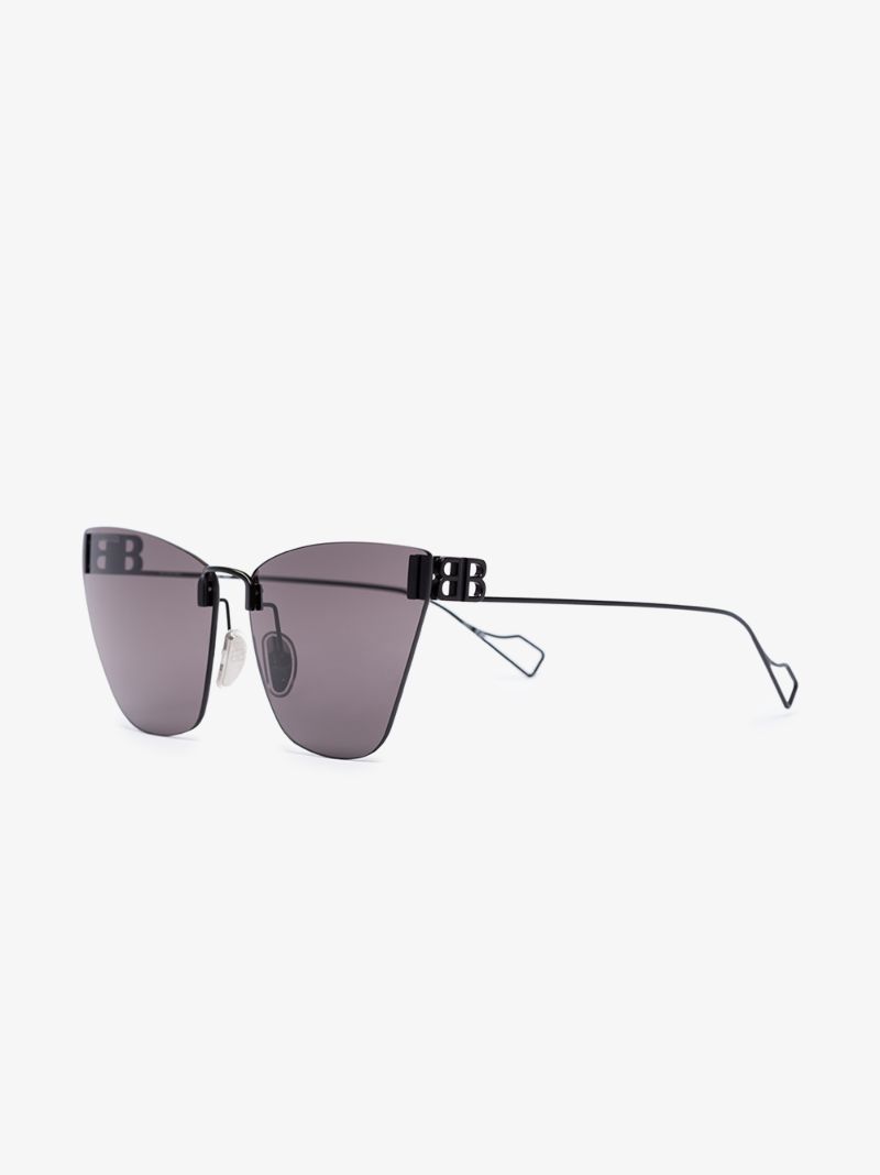 Black Light Cat Eye Sunglasses