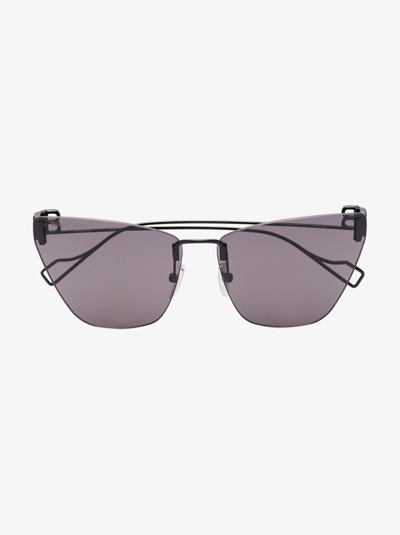 Black Light Cat Eye Sunglasses