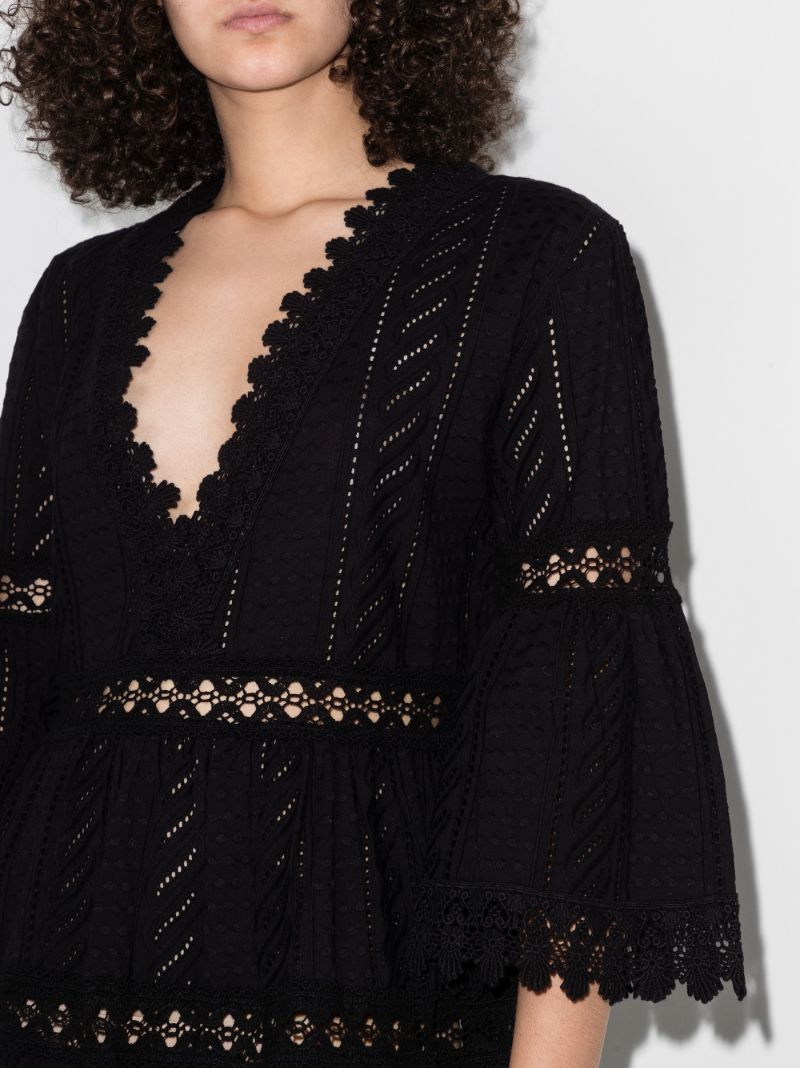 Victoria Embroidered Beach Dress