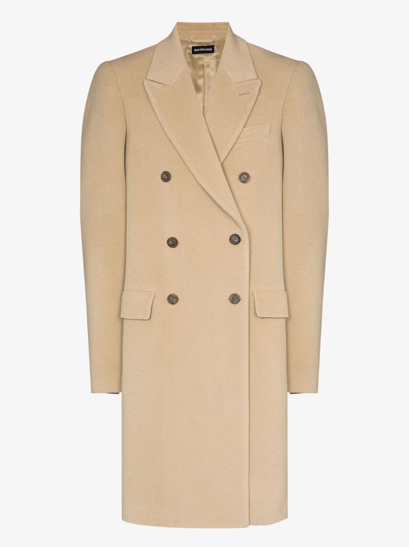 Steroid Double-breasted Coat