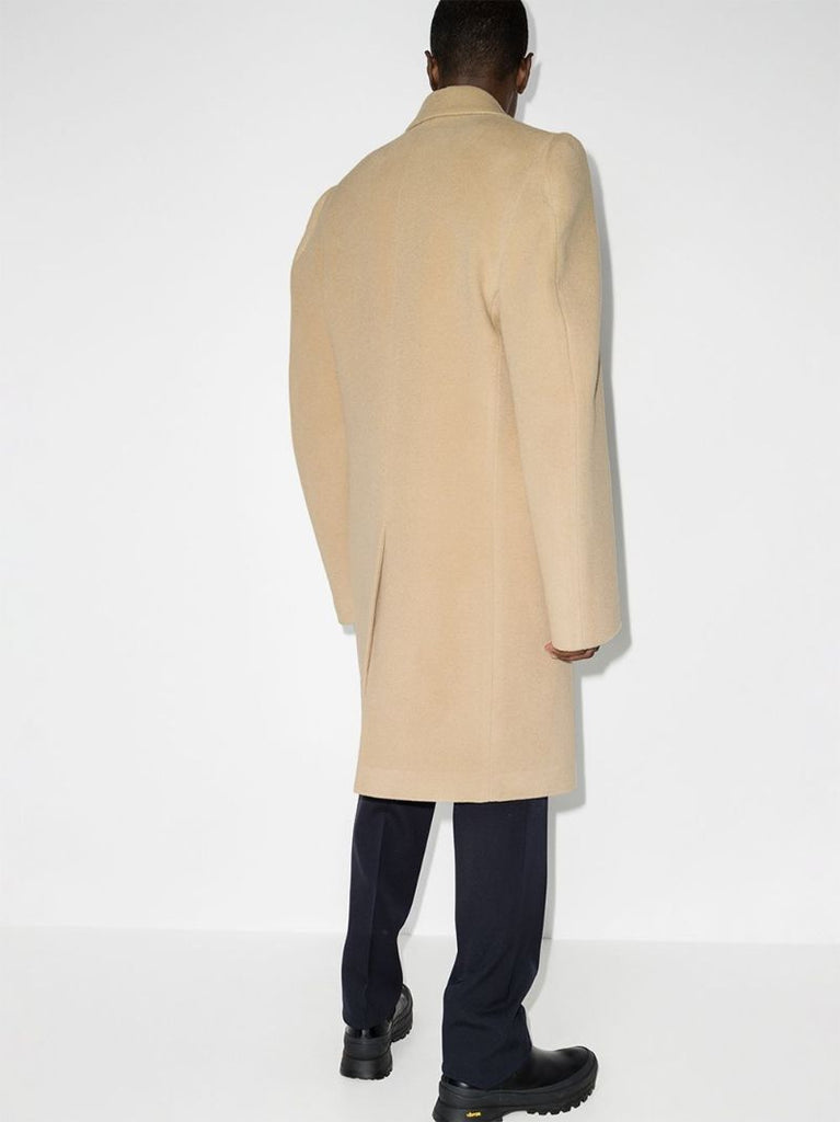 Steroid Double-breasted Coat