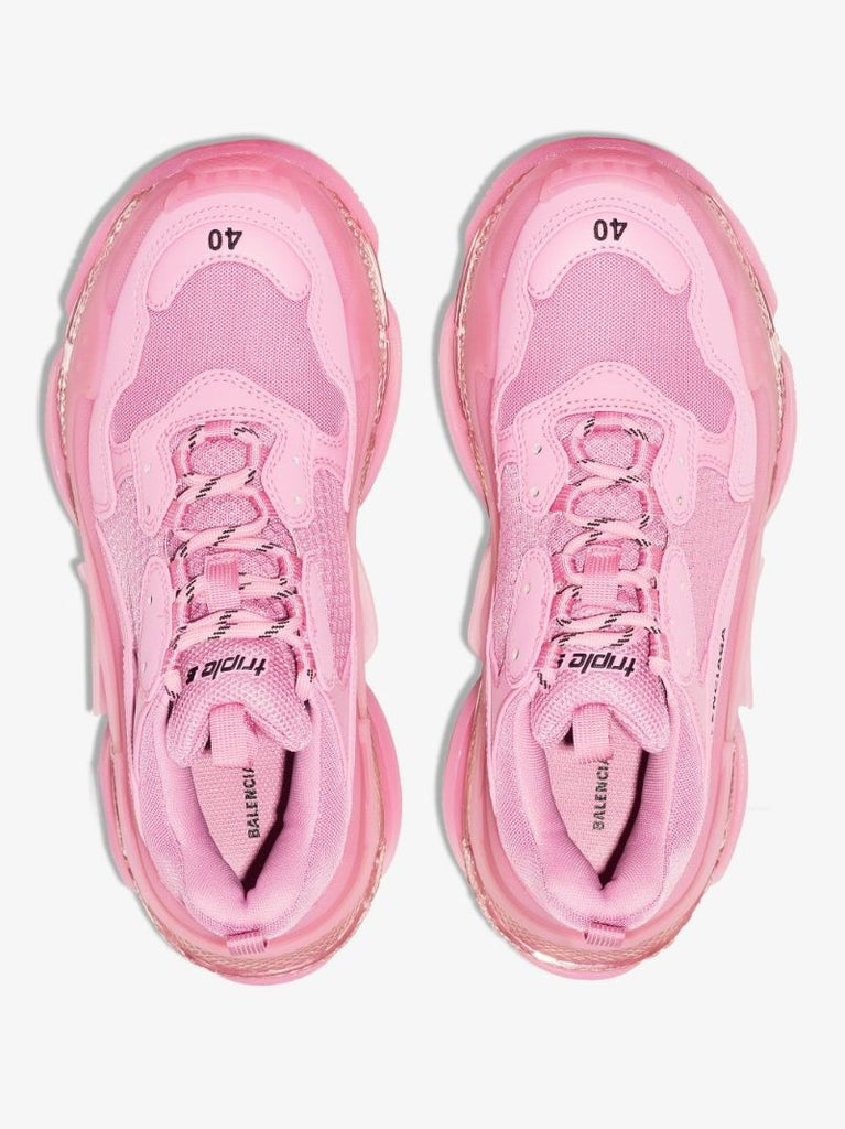 Triple S Clear Sole Sneakers