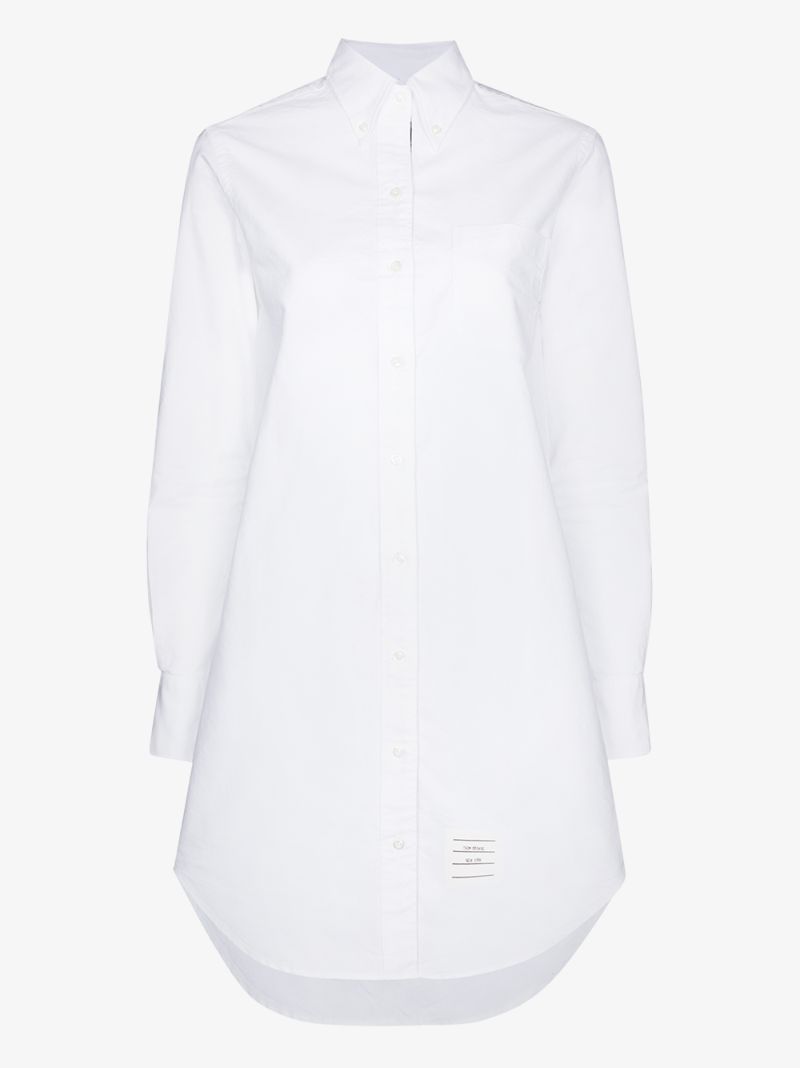 Cotton Mini Shirt Dress
