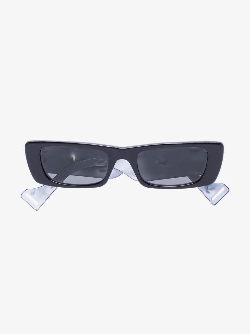 Black Rectangle Sunglasses