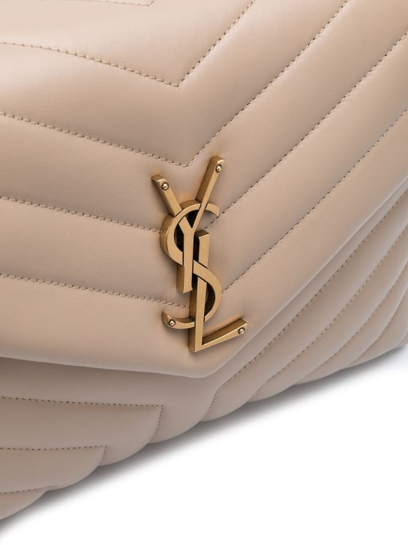 Slp Med Loulou Lthr Shldr Bag