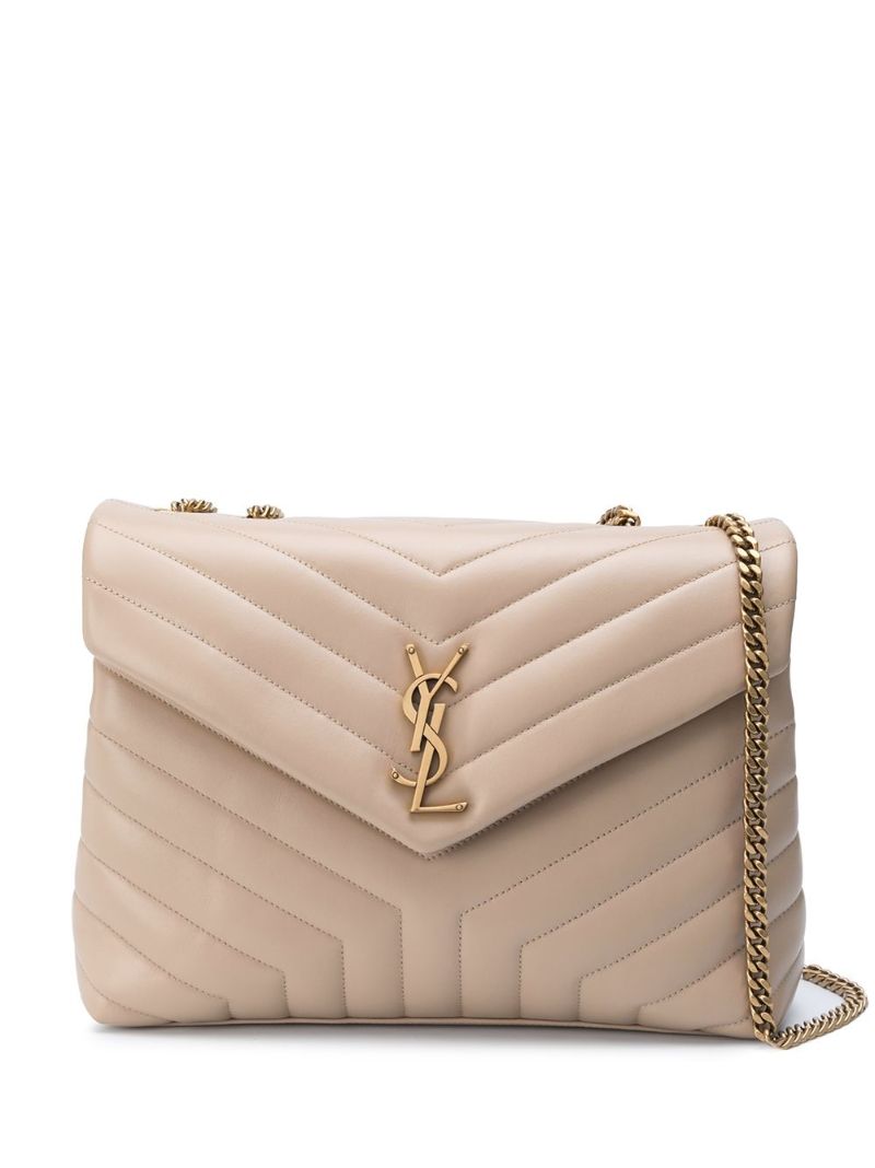 Slp Med Loulou Lthr Shldr Bag