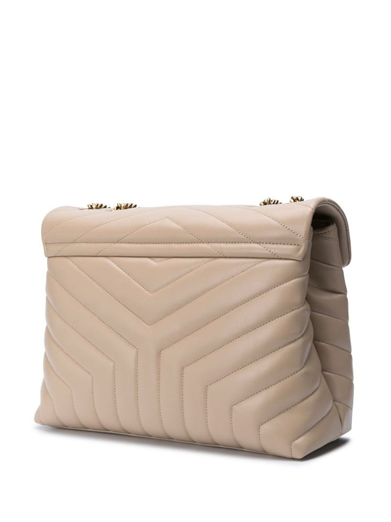 Slp Med Loulou Lthr Shldr Bag