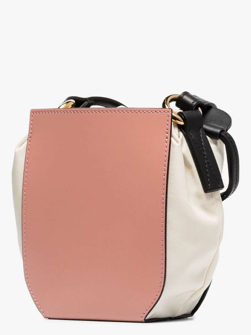 Gusset Leather Crossbody Bag