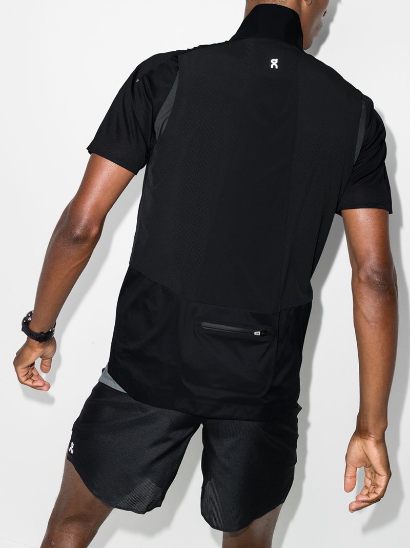 Black Weather Vest