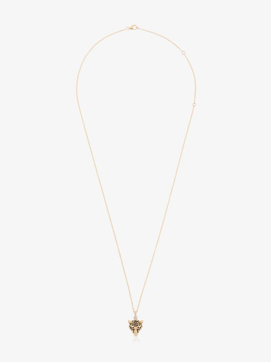 9kt Yellow Gold Diamond Pendant Necklace