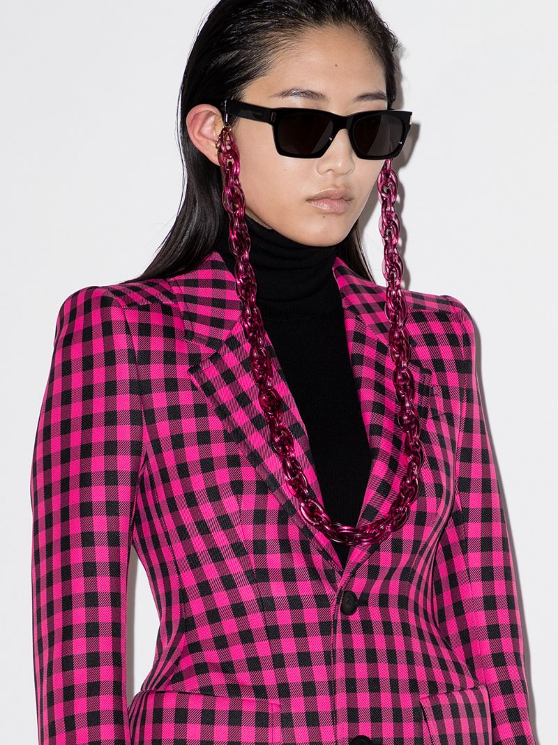 Black 402 Square Frame Sunglasses