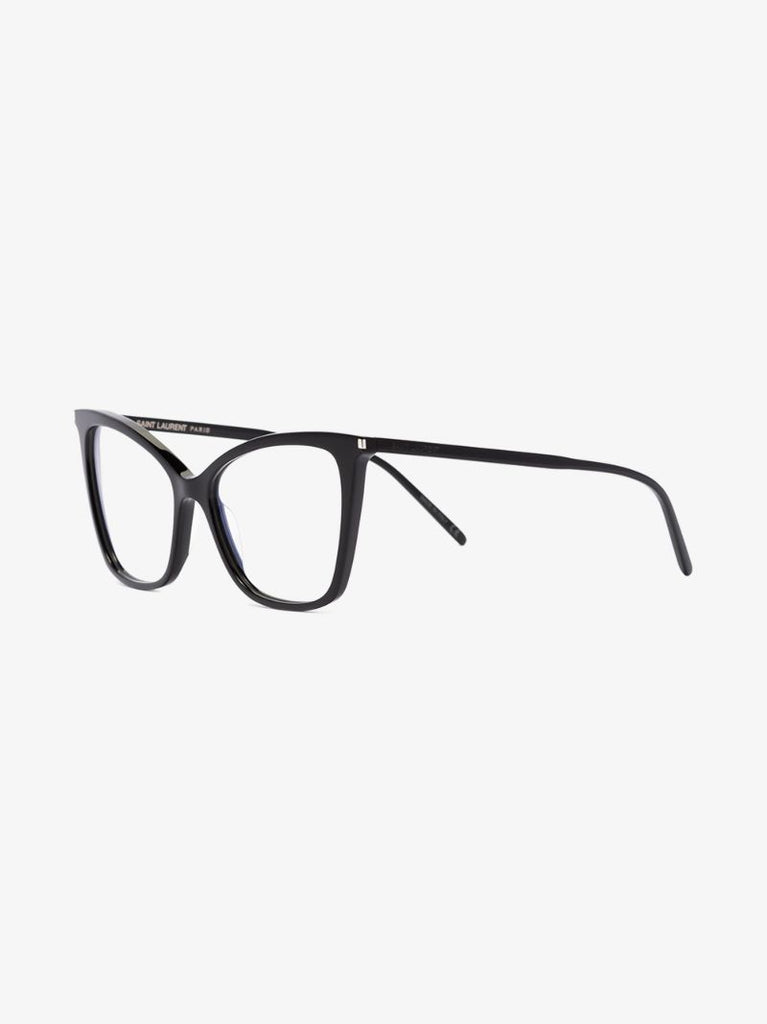 Black 386 Cat Eye Optical Glasses