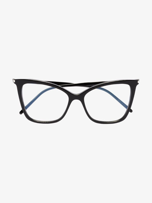 Black 386 Cat Eye Optical Glasses