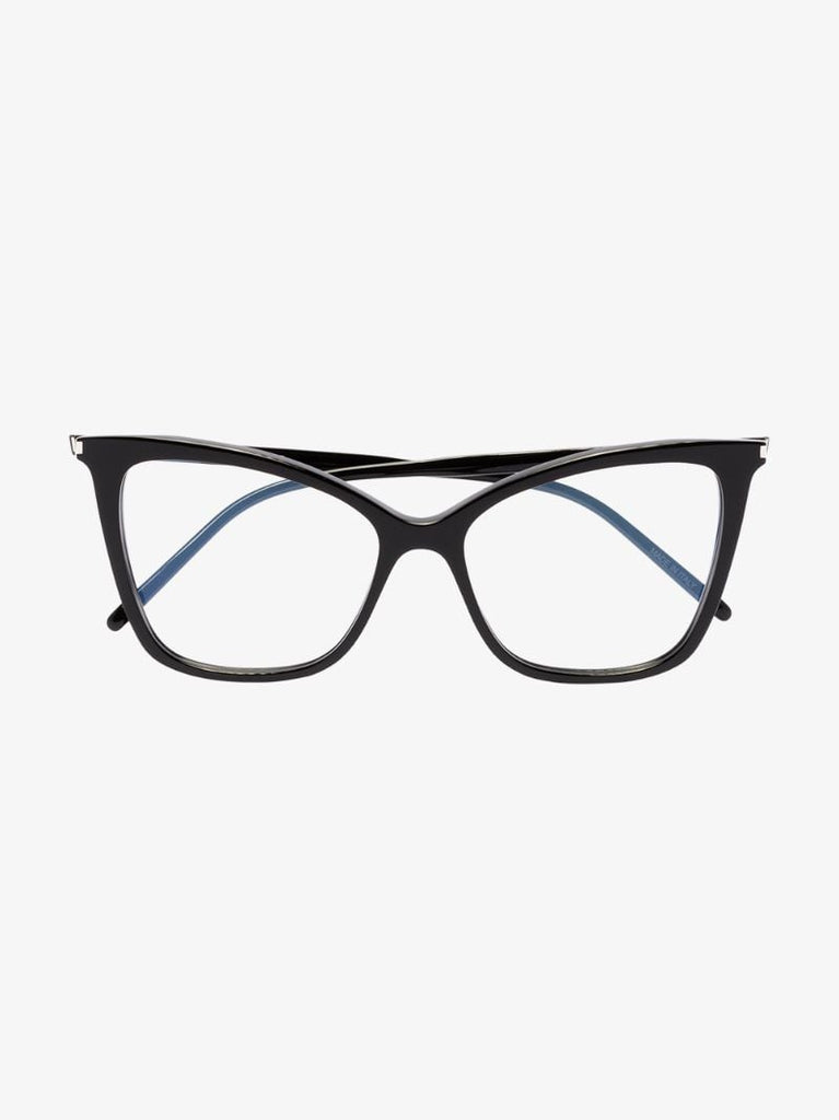 Black 386 Cat Eye Optical Glasses