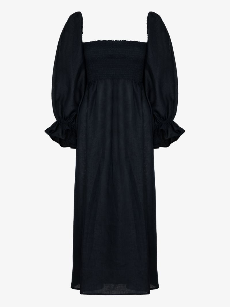 Atlanta Linen Midi Dress