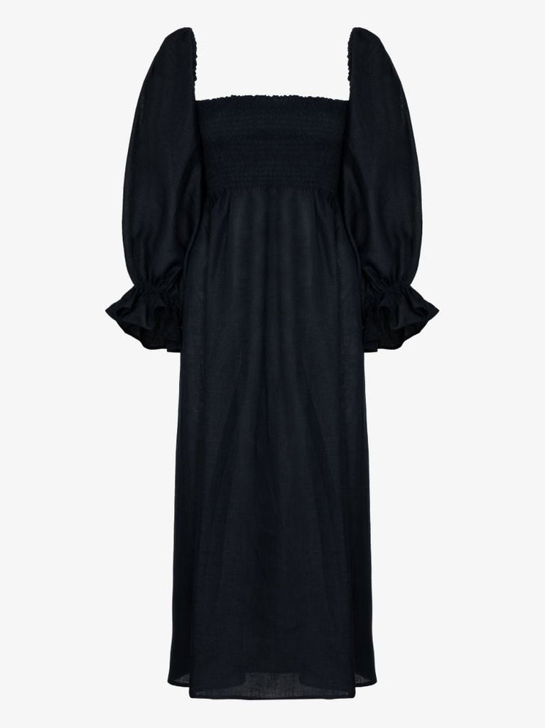Atlanta Linen Midi Dress