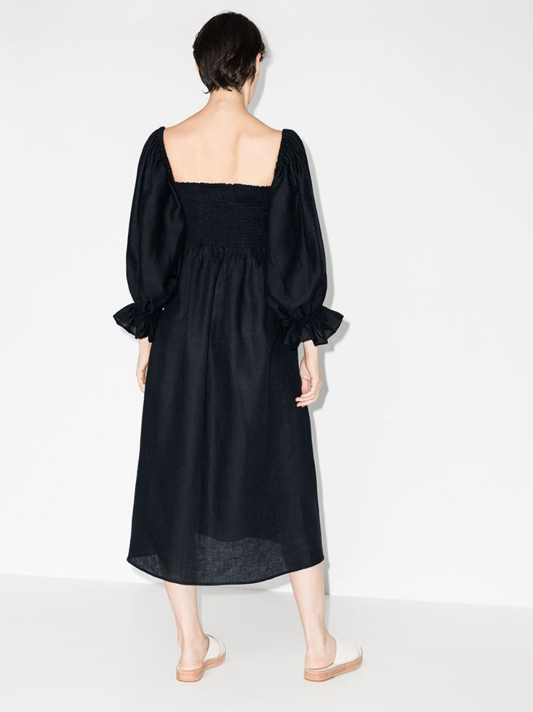 Atlanta Linen Midi Dress
