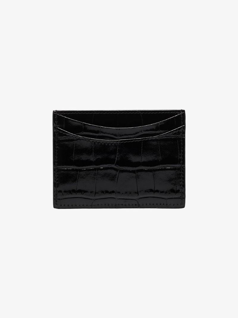 Embossed Crocodile Effect Cardholder