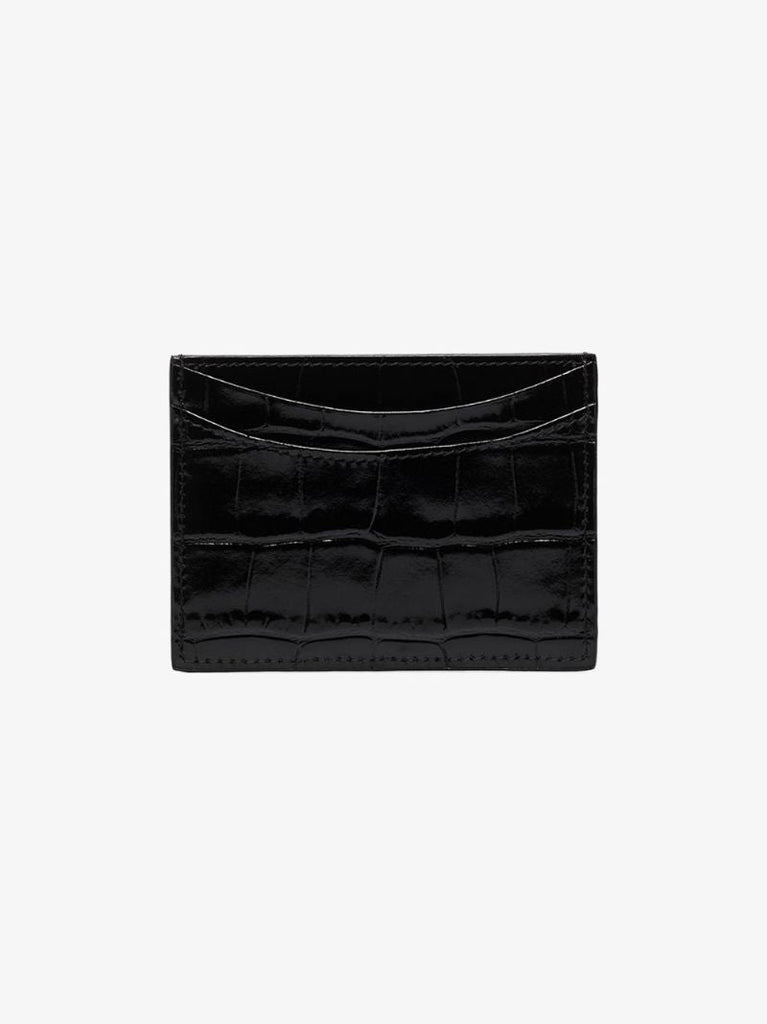 Embossed Crocodile Effect Cardholder