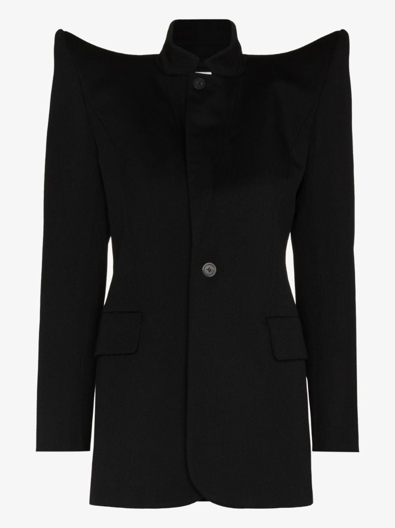Exaggerated Shoulder Jacket
