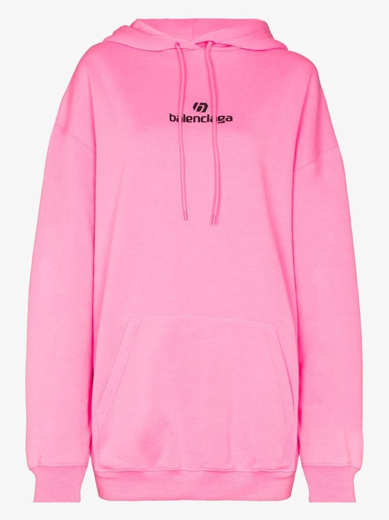 Oversized Organic Cotton Logo-print Hoodie
