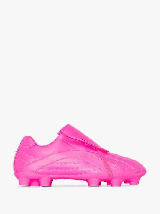 Pink Soccer Sneakers