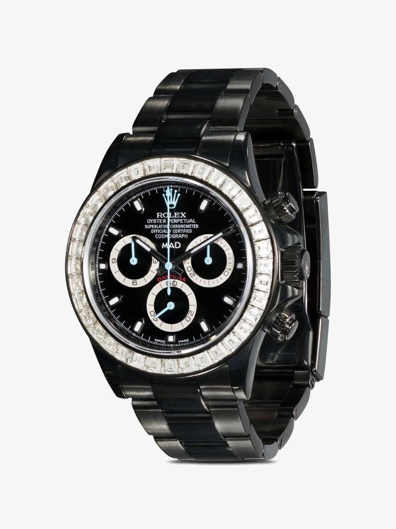 Customised Pre-owned Rolex Cosmograph Daytona Watch