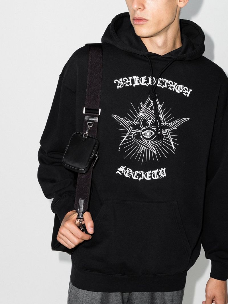 Graphic-logo Cotton Hoodie