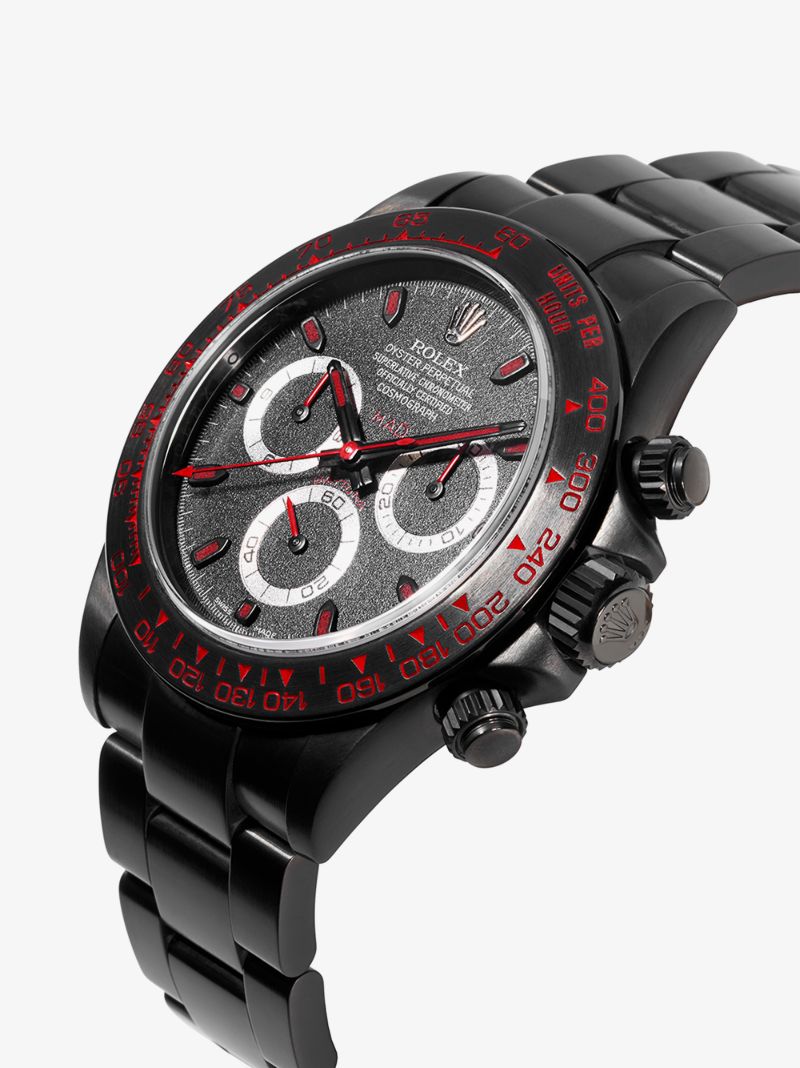 Customised Pre-owned Rolex Cosmograph Daytona Watch