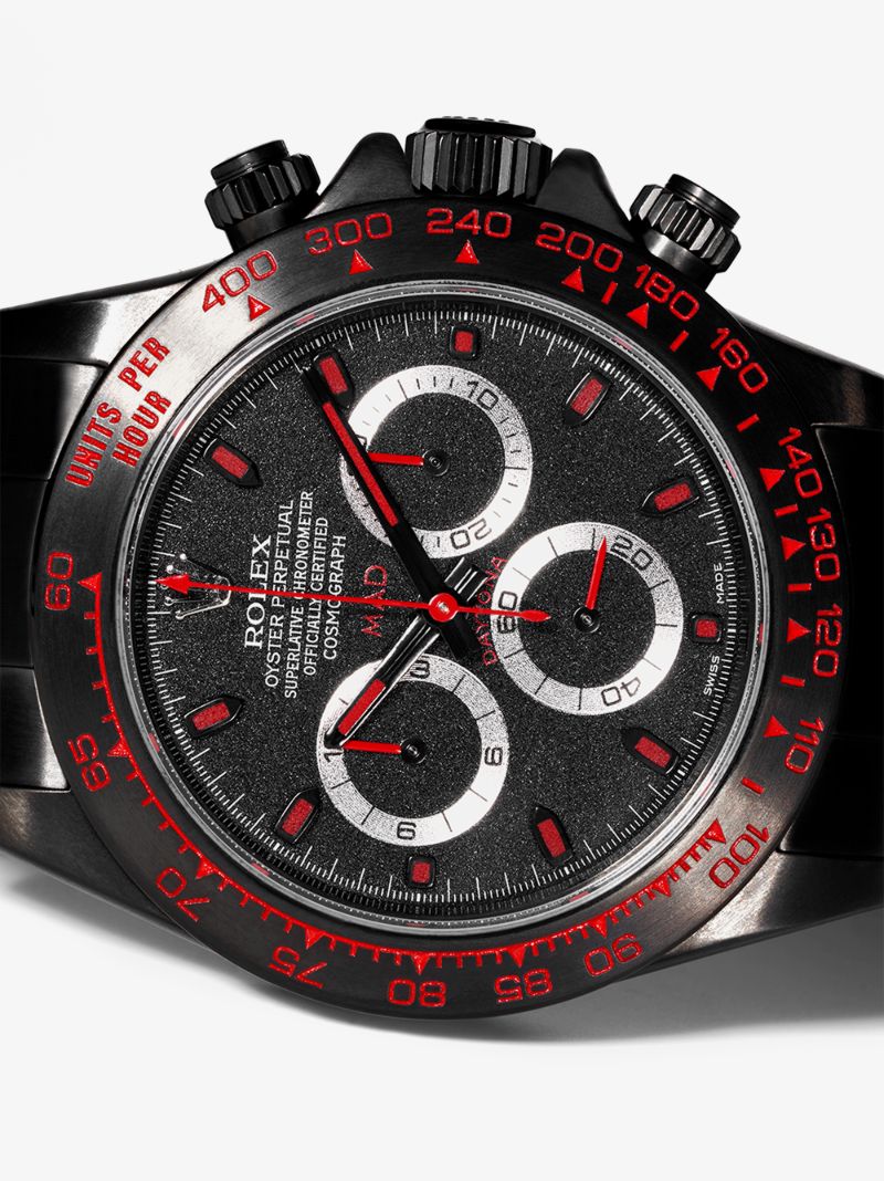 Customised Pre-owned Rolex Cosmograph Daytona Watch