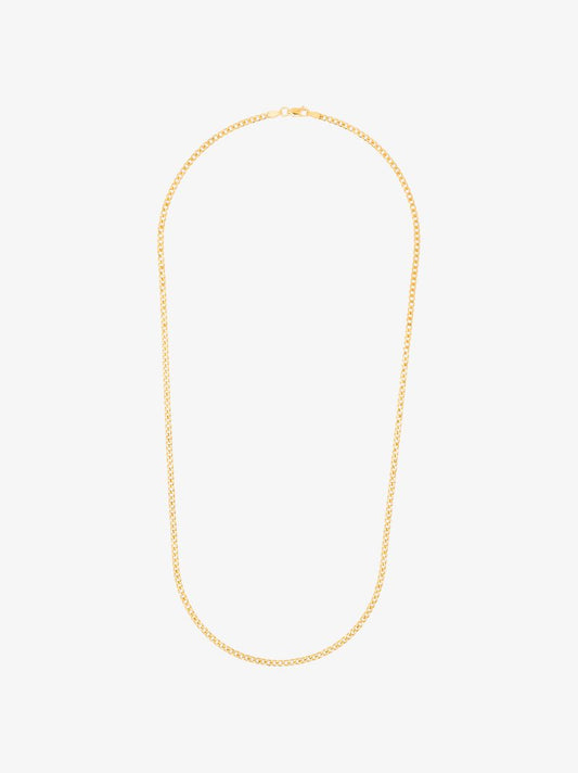 Gold-plated Anchor Chain Necklace