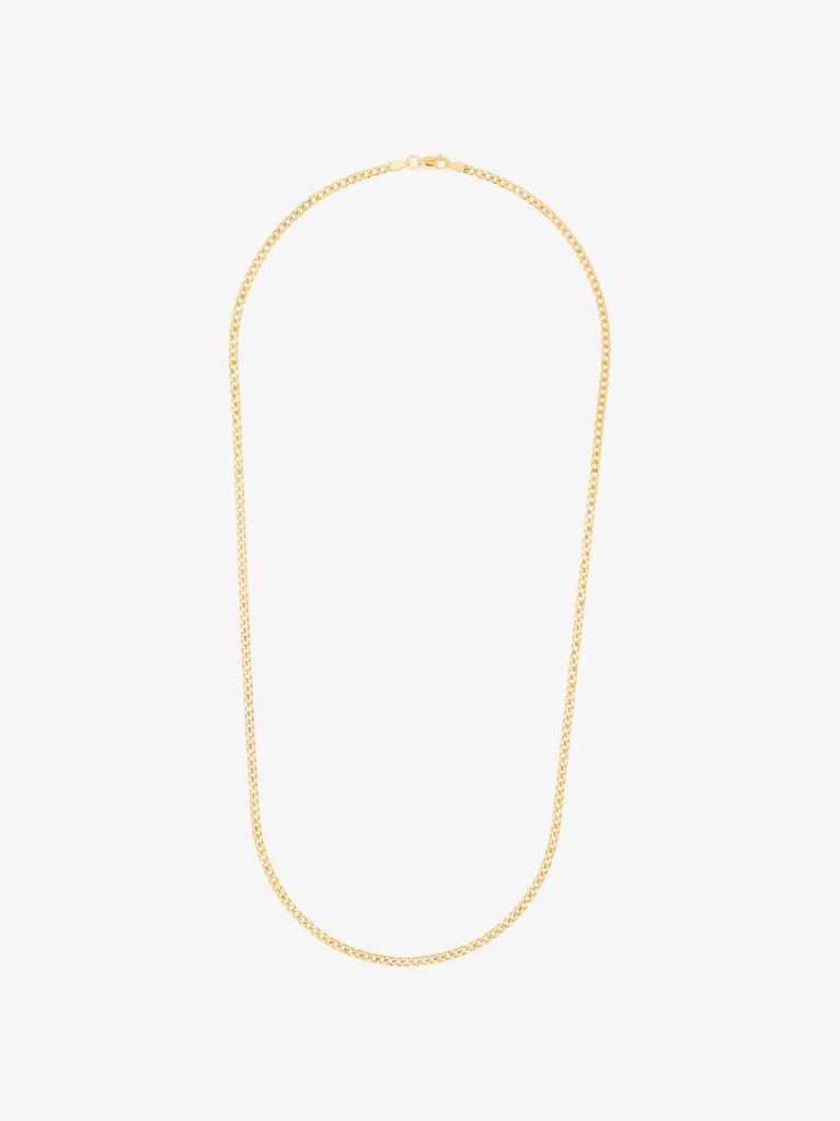 Gold-plated Anchor Chain Necklace