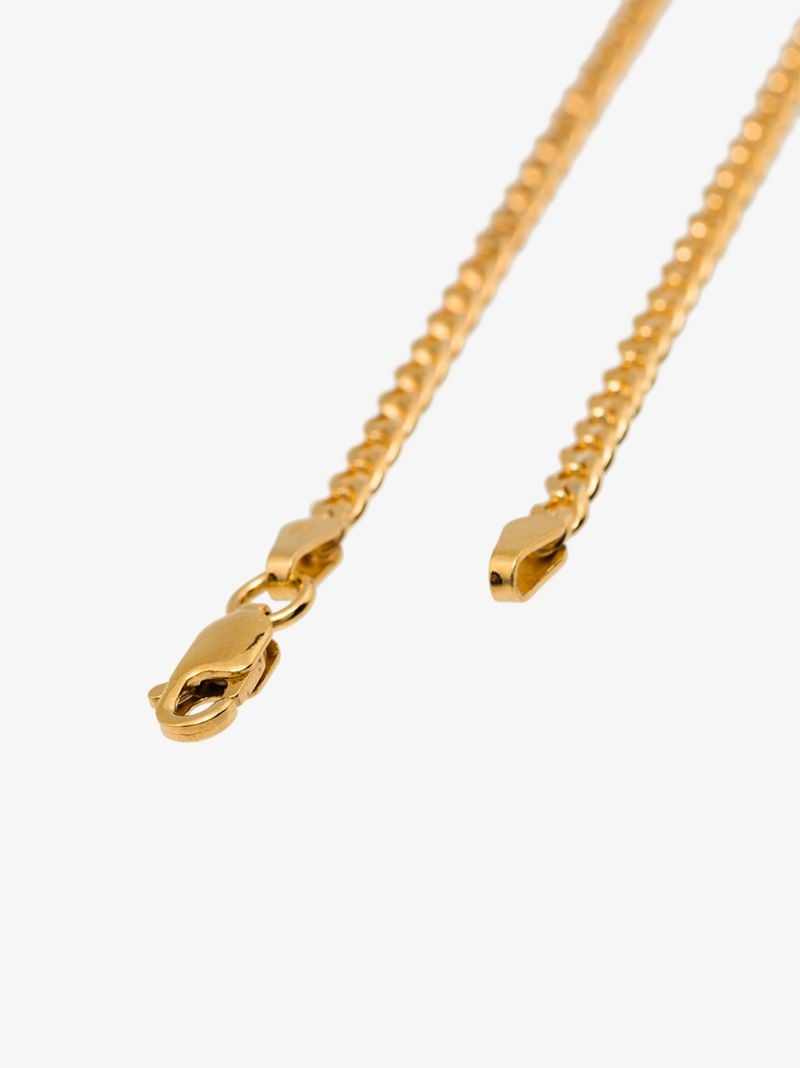 Gold-plated Anchor Chain Necklace