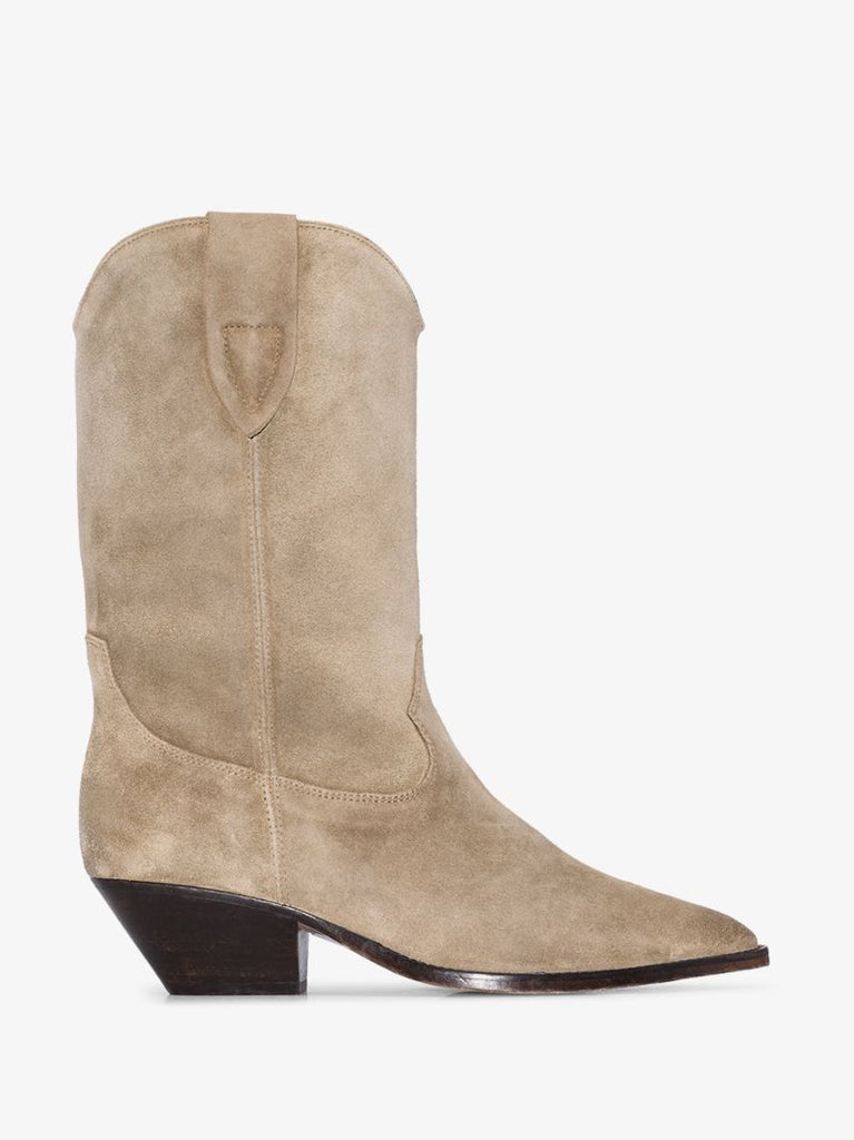 Brown Duerto 60 Suede Cowboy Boots