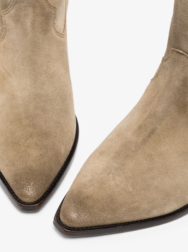 Brown Duerto 60 Suede Cowboy Boots