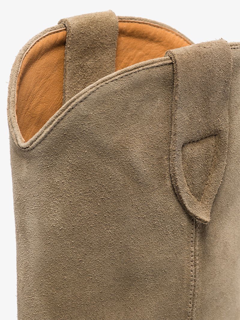 Brown Duerto 60 Suede Cowboy Boots