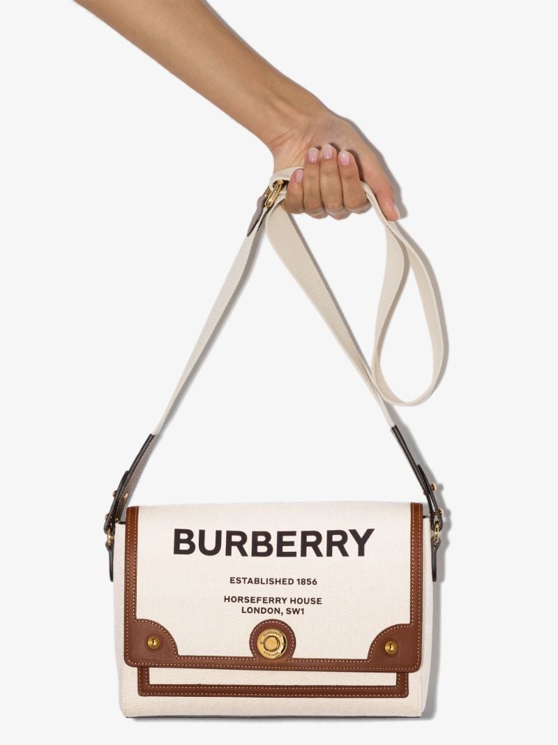 Neutral Note Horseferry Print Shoulder Bag