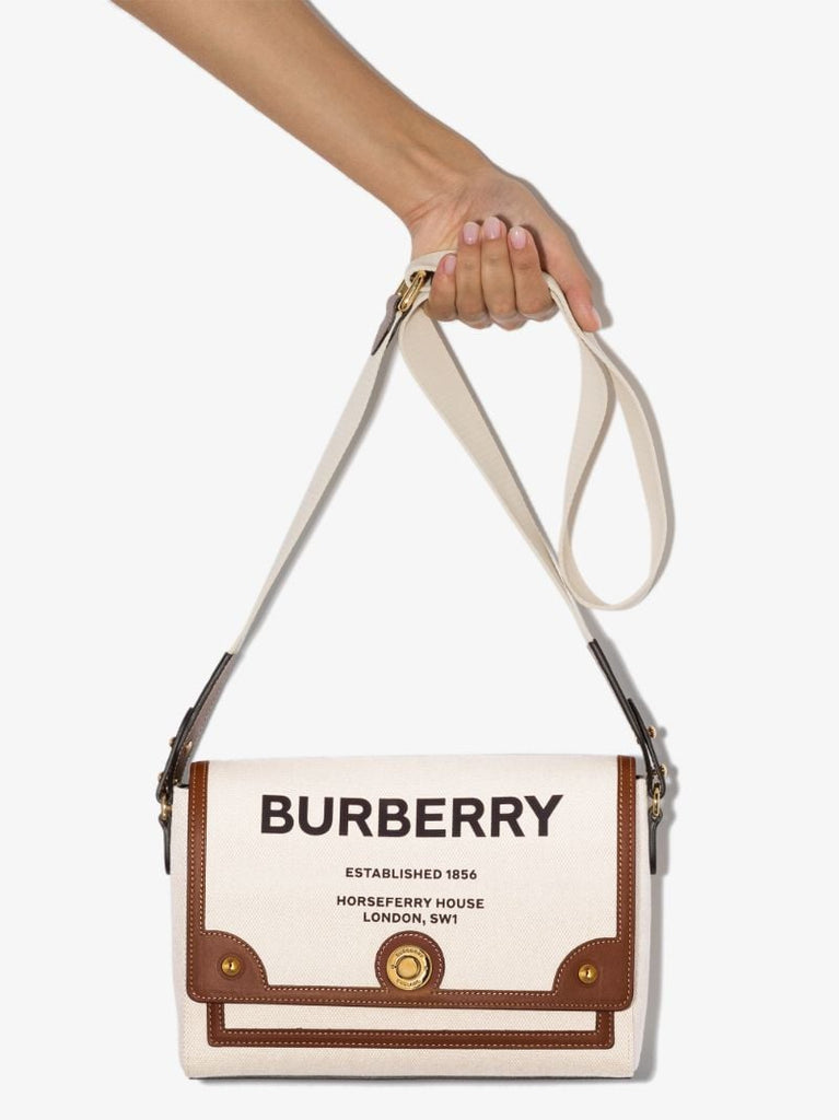 Neutral Note Horseferry Print Shoulder Bag