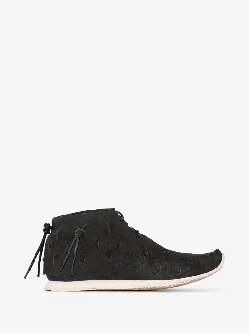 Black Fbt Bearfoot Folk Suede Boots