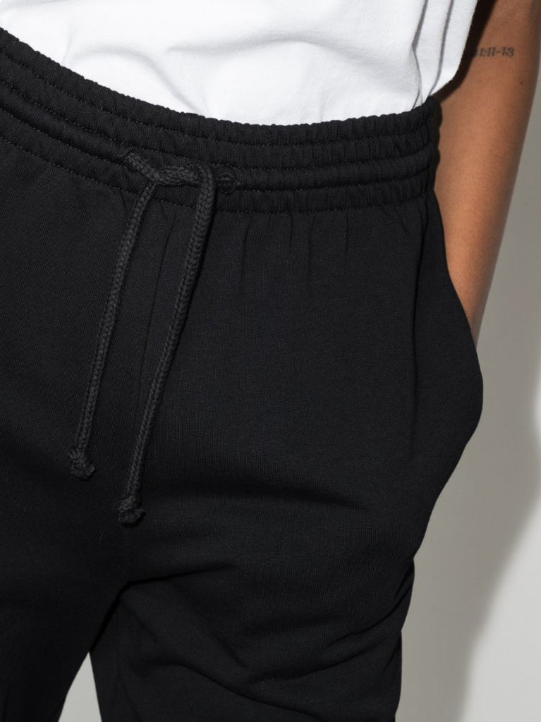 Black Knitted Track Pants
