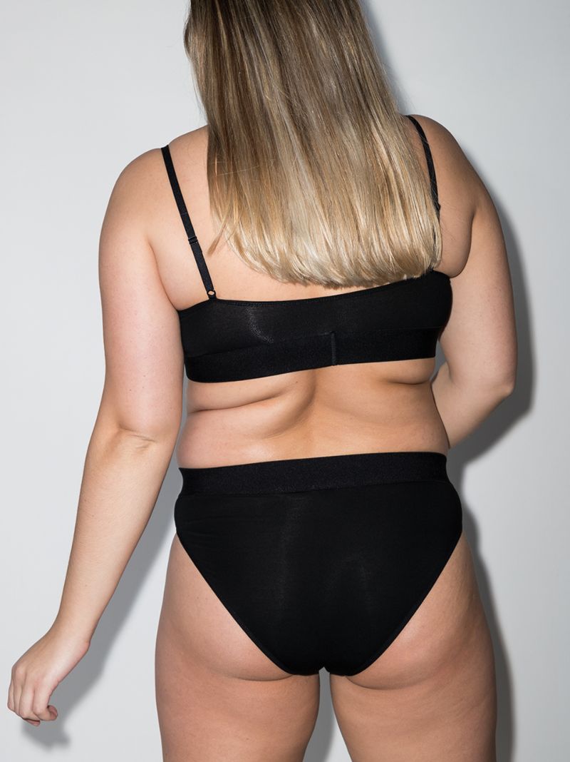 Black Bell High-waisted Briefs