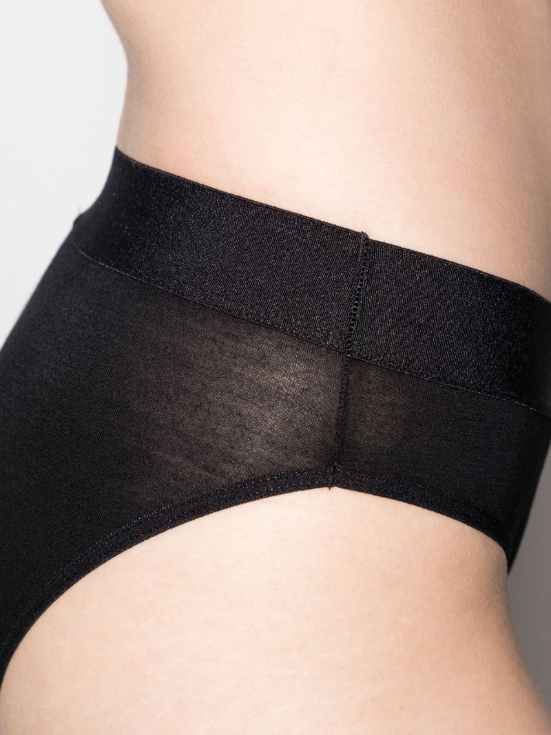 Black Bell High-waisted Briefs