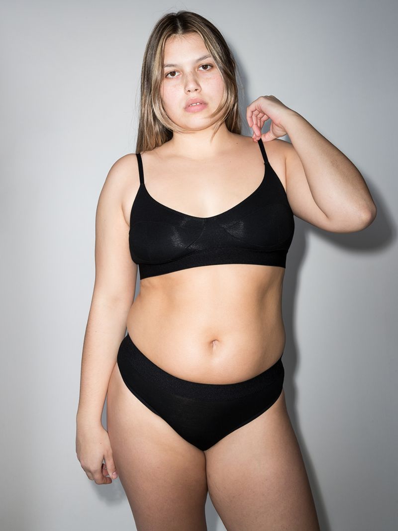 Black Bell High-waisted Briefs